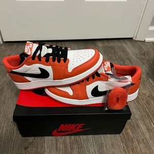 Air Jordan 1 Low Retro, woman’s size 8.5, (New) with tags, og all